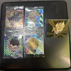 GR以上　孫悟空 ベジータ ステッカー 5枚セット