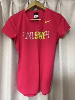 Nike Dri-FIT フィニッシャーTシャツ Mサイズ ピンク