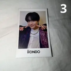 iiONDO 守本勝倶 チェキ風ソロカード