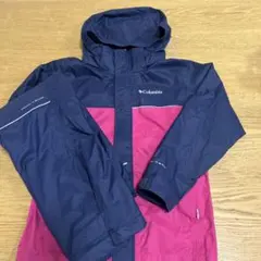 Columbia 防水ジャケット ネイビー/ピンク