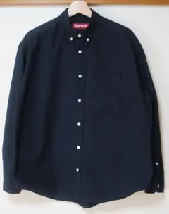 SUPREME Loose Fit Oxford S/S Shirt Navy - メルカリ