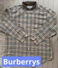 Burberrys チェック柄 ボタンダウンシャツ L