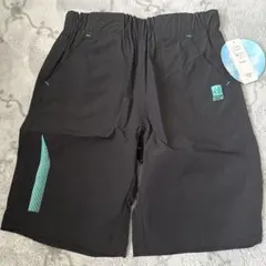 お値下げ★BSW ブラック ハーフパンツ 130サイズ　速乾
