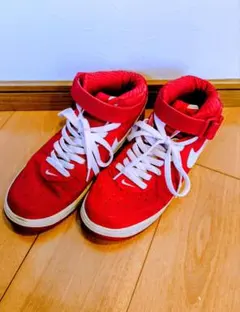 希少　NIKE　 エアフォースワン　ミッド　バレンタイン　レッド