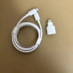 USB-C to Micro USB 充電ケーブル