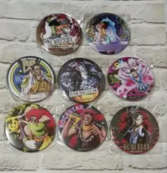 ONE PIECE　輩缶バッジ　８点セット