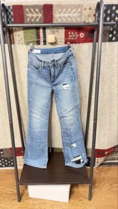 GAP フレアデニム 26 1/2Rライトブルー