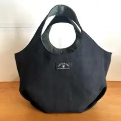 11号帆布【ブラック】バルーントートバッグ