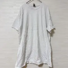 ギルダン 半袖 Tシャツ クルーネック 無地 L 白 綿 ビッグサイズ お出かけのサムネイル