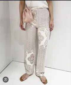 新品　MARYAM NASSIR ZADEH レースパンツのサムネイル