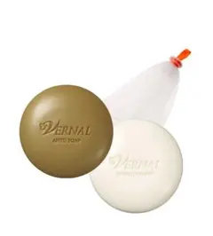 【新品】VERNAL ヴァーナル 洗顔石鹸 2個セット 泡立てネット付きのサムネイル
