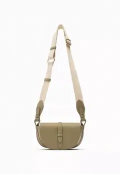 ZARAオリーブグリーン ショルダーバッグ