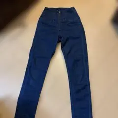 EMODA ハイウエスト ダークブルージーンズ