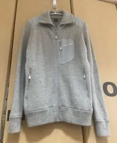 モンベル　ミッテルレギ　フルジップセーター　レディースL