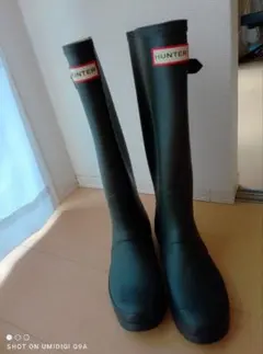 HUNTER オ 長靴　カーキ