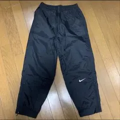 NIKE ブラック トレーニングシャカパン 裾部分にジッパー付 M(10-12)