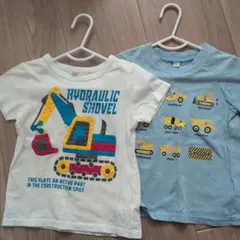 はたらく車　Tシャツ2枚セット