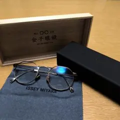定価6万金子眼鏡×ISSEY MIYAKE HEXAGON Ⅸ BK - メルカリ