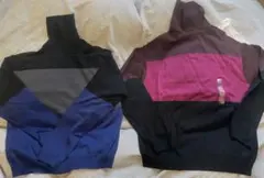 【1枚は未使用】ユニクロ+J、メリノブレンドタートルネックセーターXS2枚セット