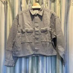 niko and ミリタリージャケットブルー