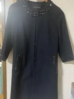 emit of energy RayBeamsノーカラービジューコートジャケット