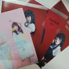 神田沙也加　TRUSTRICK クリアファイル