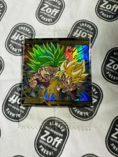 ドラゴンボールZ超サイヤ人孫悟空VSブロリー 超13-28劇GRシールウエハース