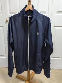 FRED PERRY Taped Track Jacket ネイビー Lのサムネイル