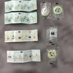 mofusand くら寿司　缶バッチ&アクリルステッカー＆ラバーチャーム