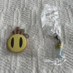 ニャッキ めじるしアクセサリー ラバーマスコット　2点まとめ売り
