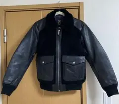 ナンバーナイン ボア レザー スタジャン RRL オールドジョー キャリー 