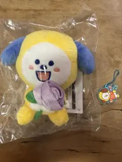 一番くじBT21 GIFT E賞　CHIMMYぬいぐるみ ラバーマスコット