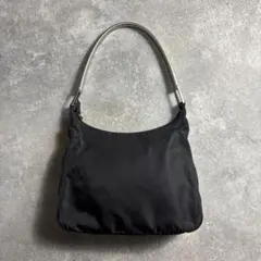 SS1998 PRADA SILVER ONE SHOULDER BAG