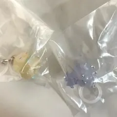 ポケモン ポケピース めじるしガチャマスコット ニャスパー モクロー