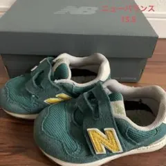 【中古品】New Balance313 グリーン　 サイズ13.5