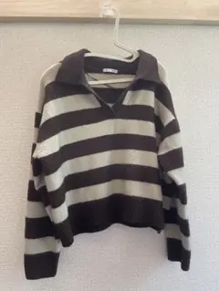 GU ニット ブラウン 長袖 美品