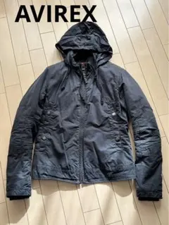 AVIREX レディース中綿入り　ジャンパー　黒