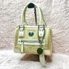 希少】MCM ヴィセトス ミニハンドバッグ ミニボストン チャーム 