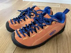 KEEN Jasper ジャスパー　オレンジ×ブルー 24.5cm ウィメンズ