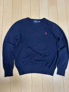 【Polo Ralph Lauren】ネイビー セーター S