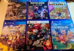 PS5、PS4まとめ売り【P5R、ライザ1他】
