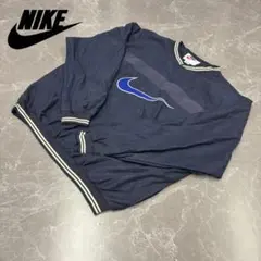 【90's】USA製NIKE ネイビー ナイロンジャケット ポケットありLサイズ