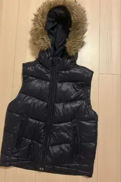 gapファーベスト★カラー紺色サイズ150サイズ