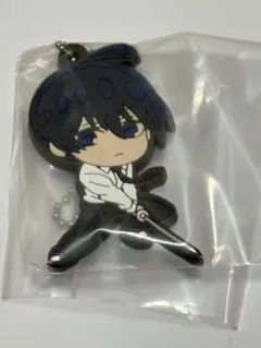 チェンソーマンガチャガチャ　早川アキ　 キャラクターラバーキーホルダー