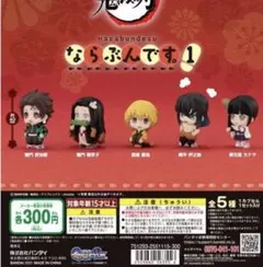 鬼滅の刃　ならぶんです　嘴平伊之助　栗花落カナヲセット