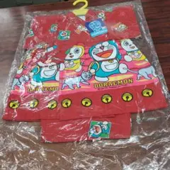ドラえもん子供用甚平上下セット100未使用美品平成レトロ