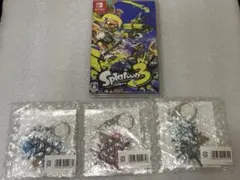Switch スプラトゥーン3とフェスキーホルダー3点セット！