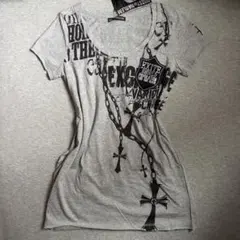 GHOST OF HARLEM パンク　スカル　十字架　半袖Tシャツのサムネイル