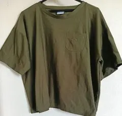 オーシャンパシフィック レディース半袖Tシャツ ヨガ トレーニング 速乾 カーキのサムネイル
