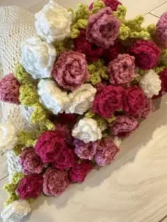大人気♡フラワーブランケット♡